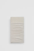 Brae Australian Cotton Stripe King Flat Sheet