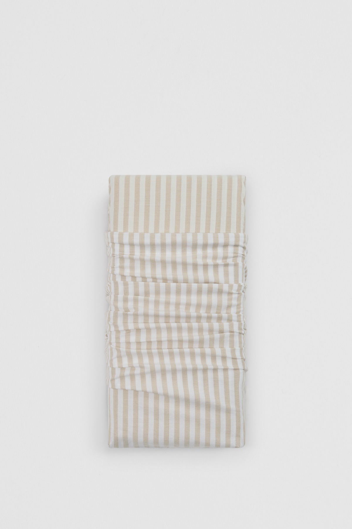 Brae Australian Cotton Stripe King Flat Sheet