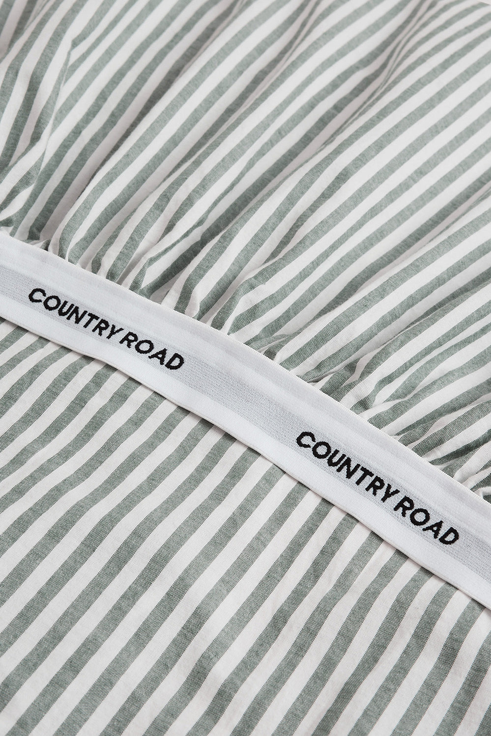 Brae Australian Cotton Stripe King Fitted Sheet