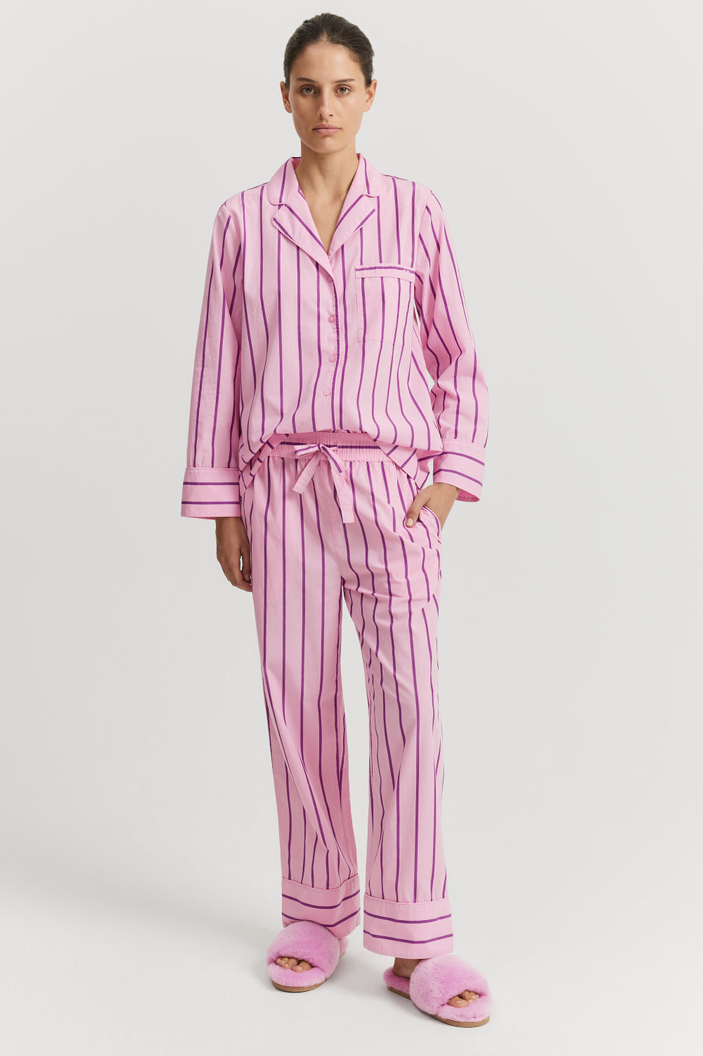 Cotton Stripe Pyjama Set