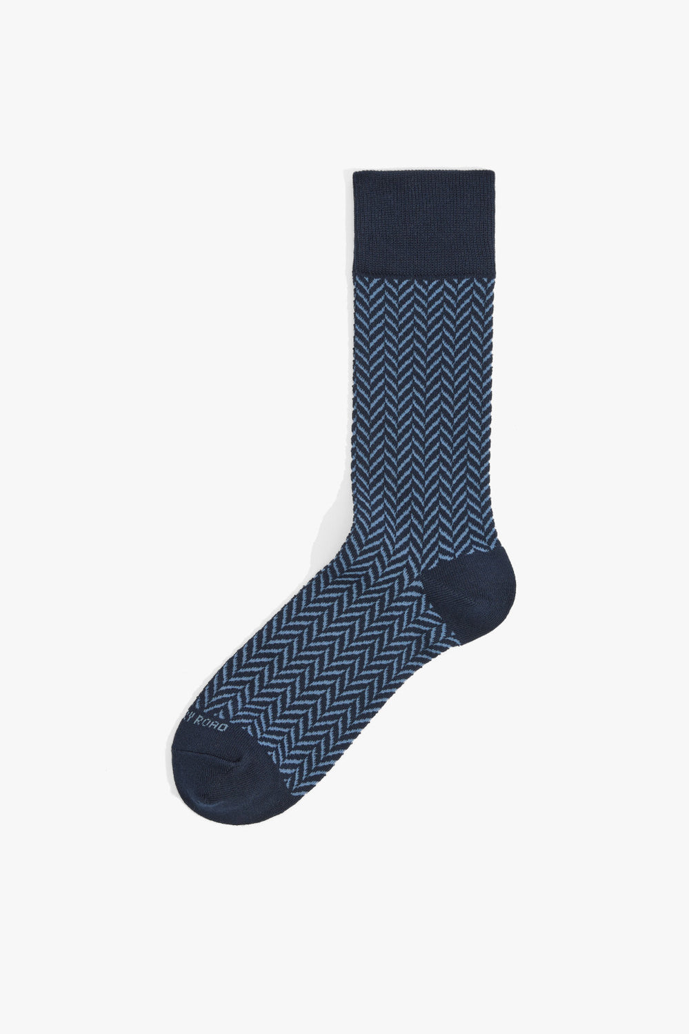 Cotton Blend Herringbone Sock