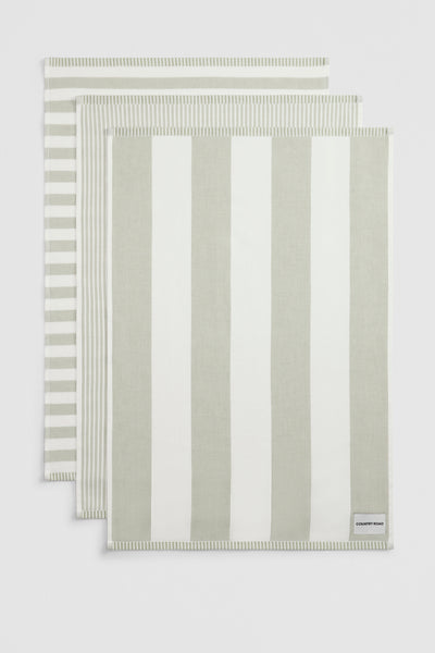 Isa Australian Cotton Tea Towel Pack Of 3