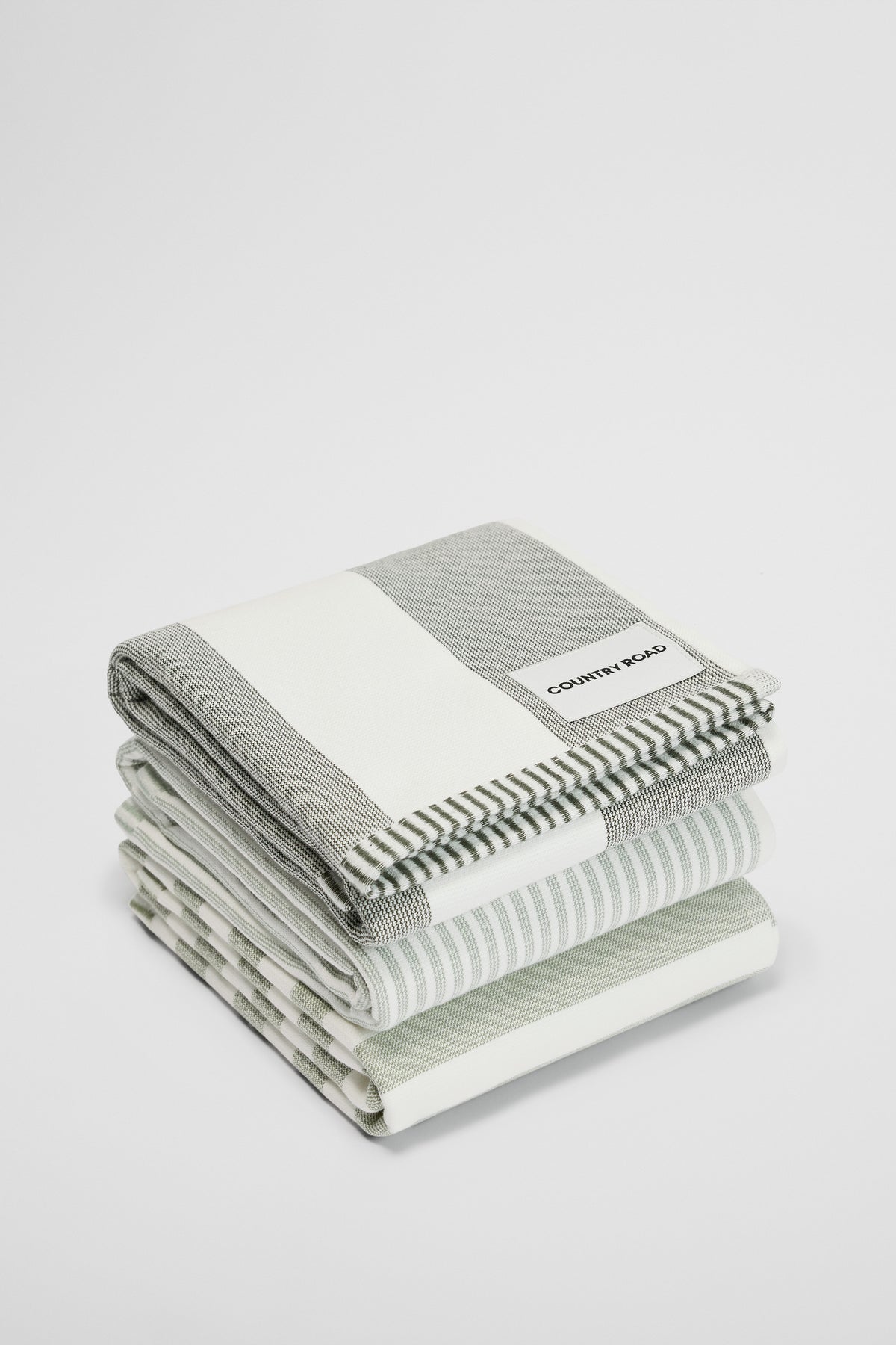 Isa Australian Cotton Tea Towel Pack Of 3