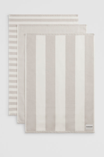 Isa Australian Cotton Tea Towel Pack Of 3