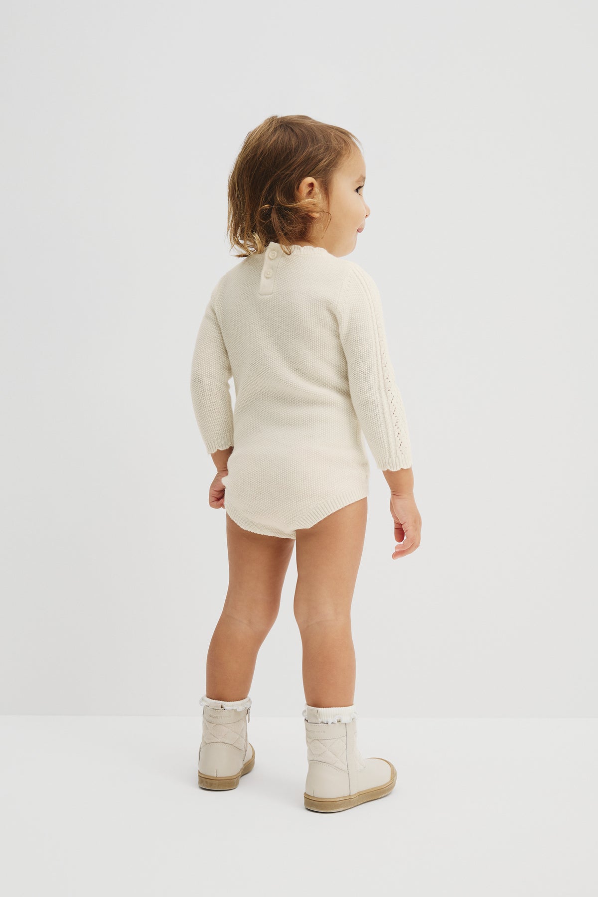Knit Long Sleeve Bodysuit