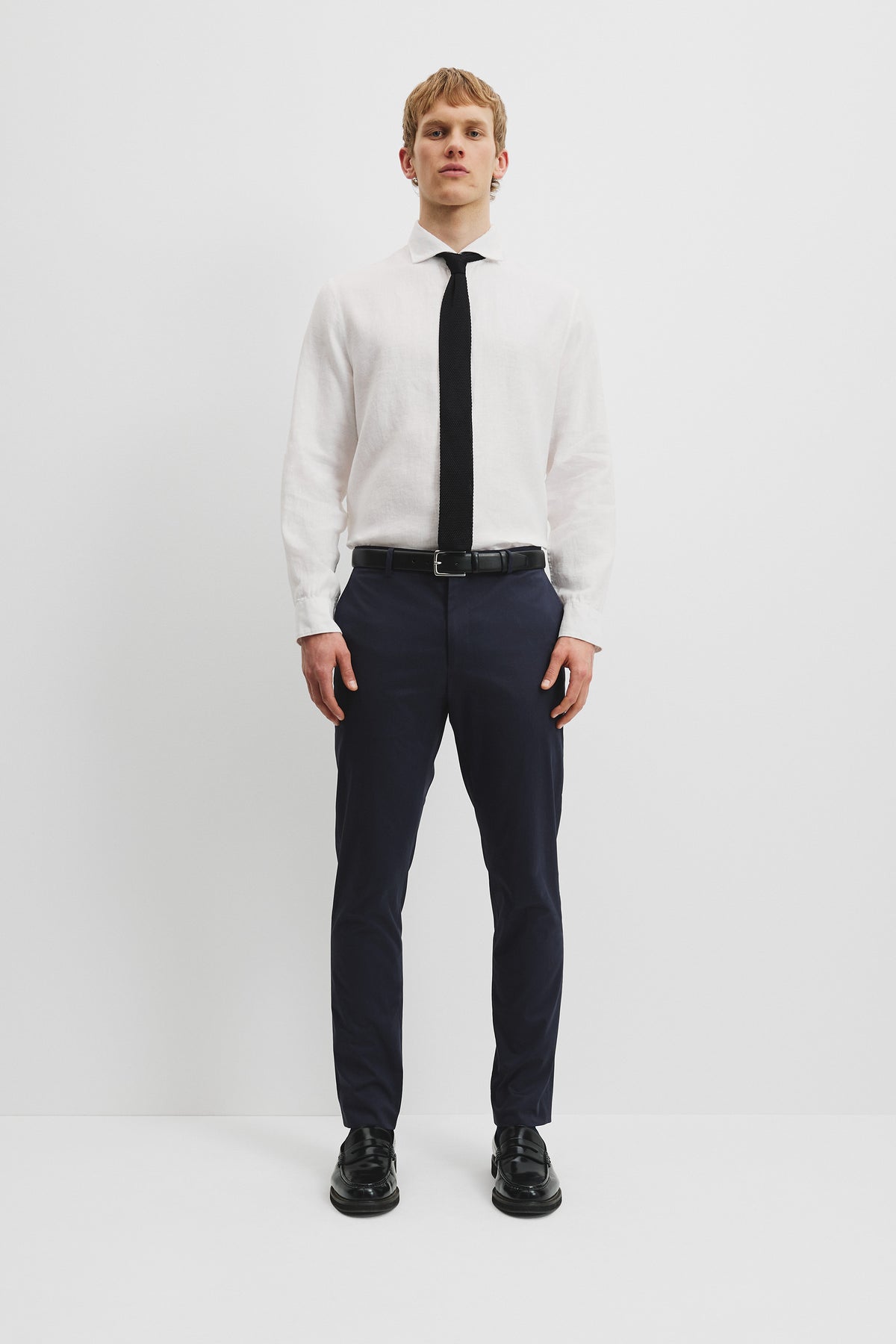 Slim Fit Organically Grown Cotton Stretch Pant