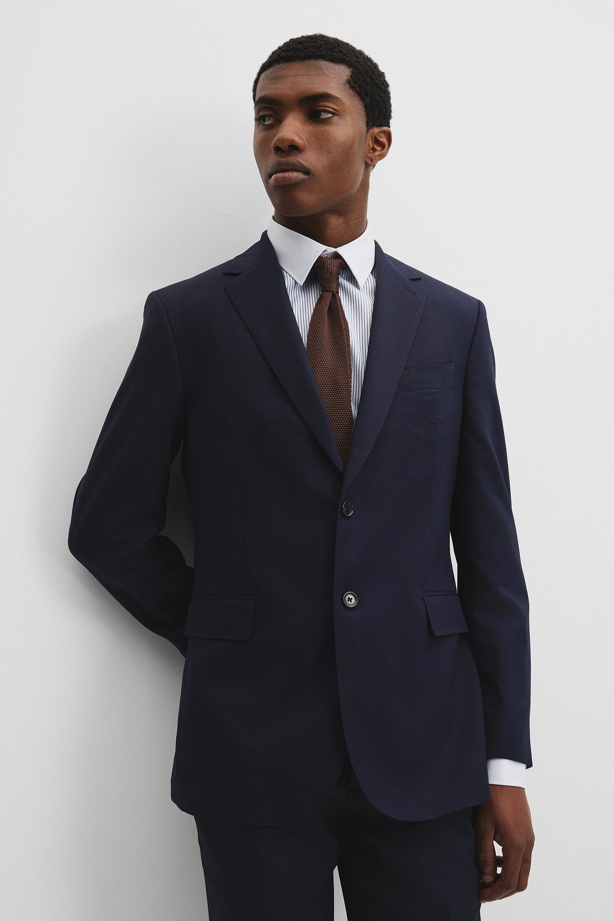 Regular Fit Italian-Woven Wool Jacket