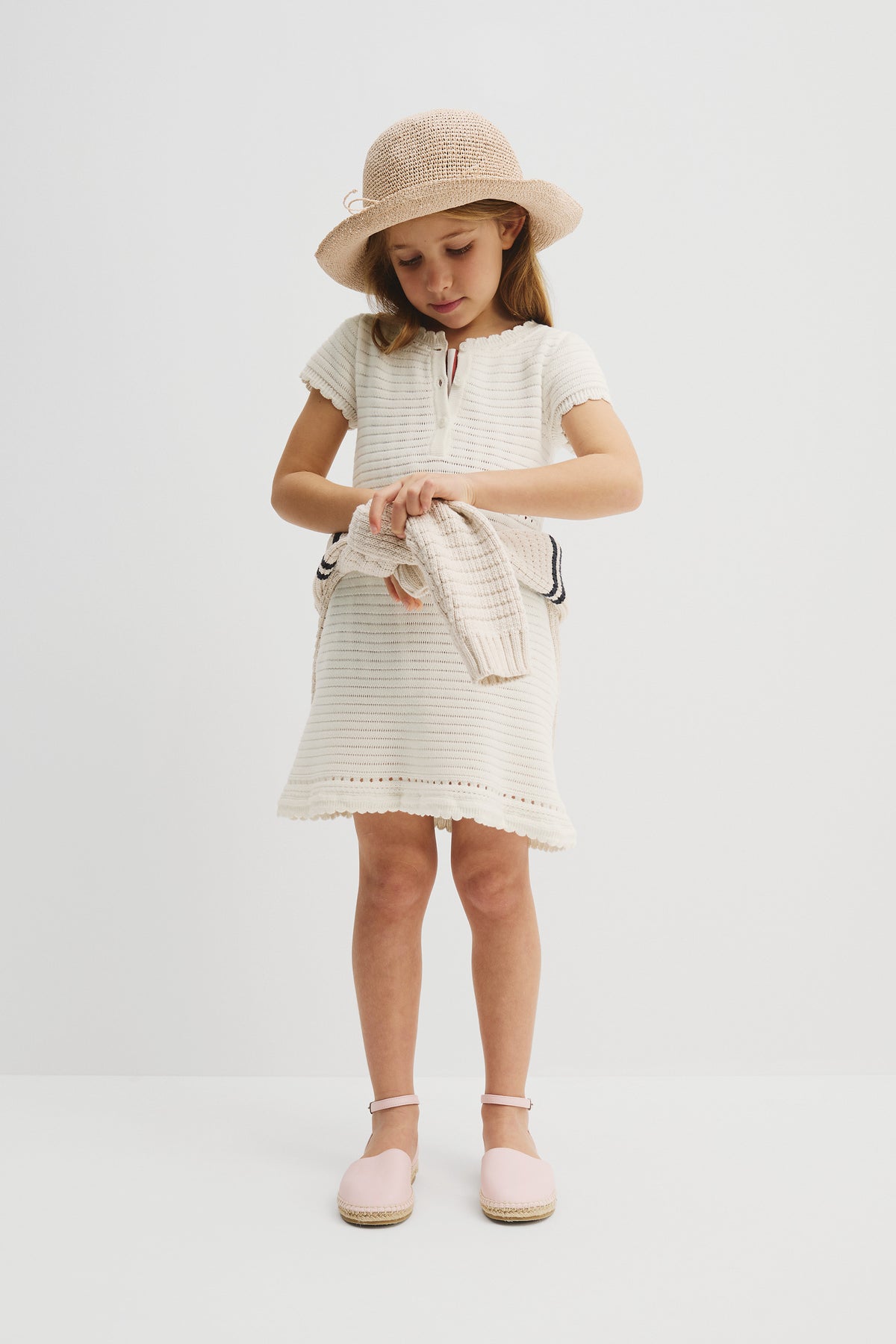 Organically Grown Cotton Resort Knit Dress