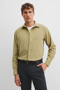 Regular Fit Corduroy Shirt
