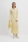Pleat Knit Dress