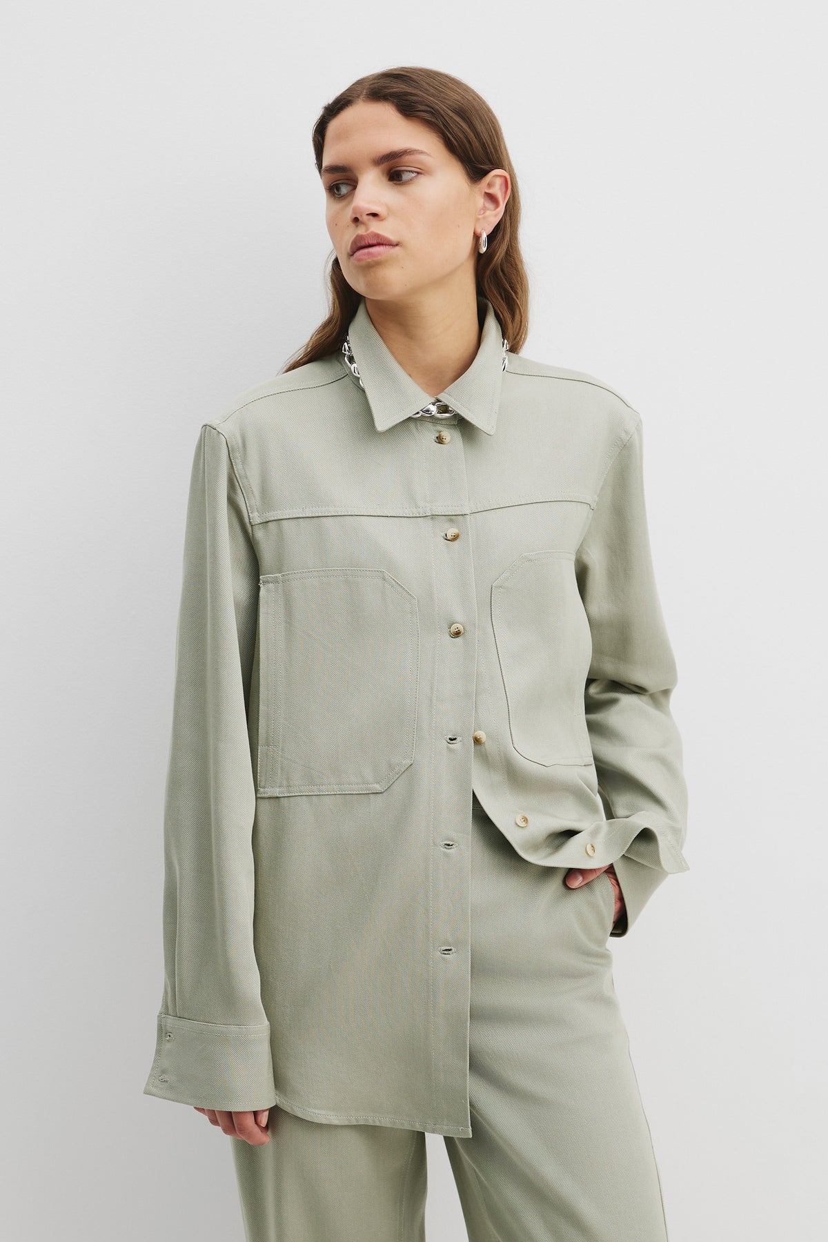 Button Front Shirt
