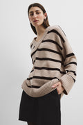 V-Neck Longline Knit