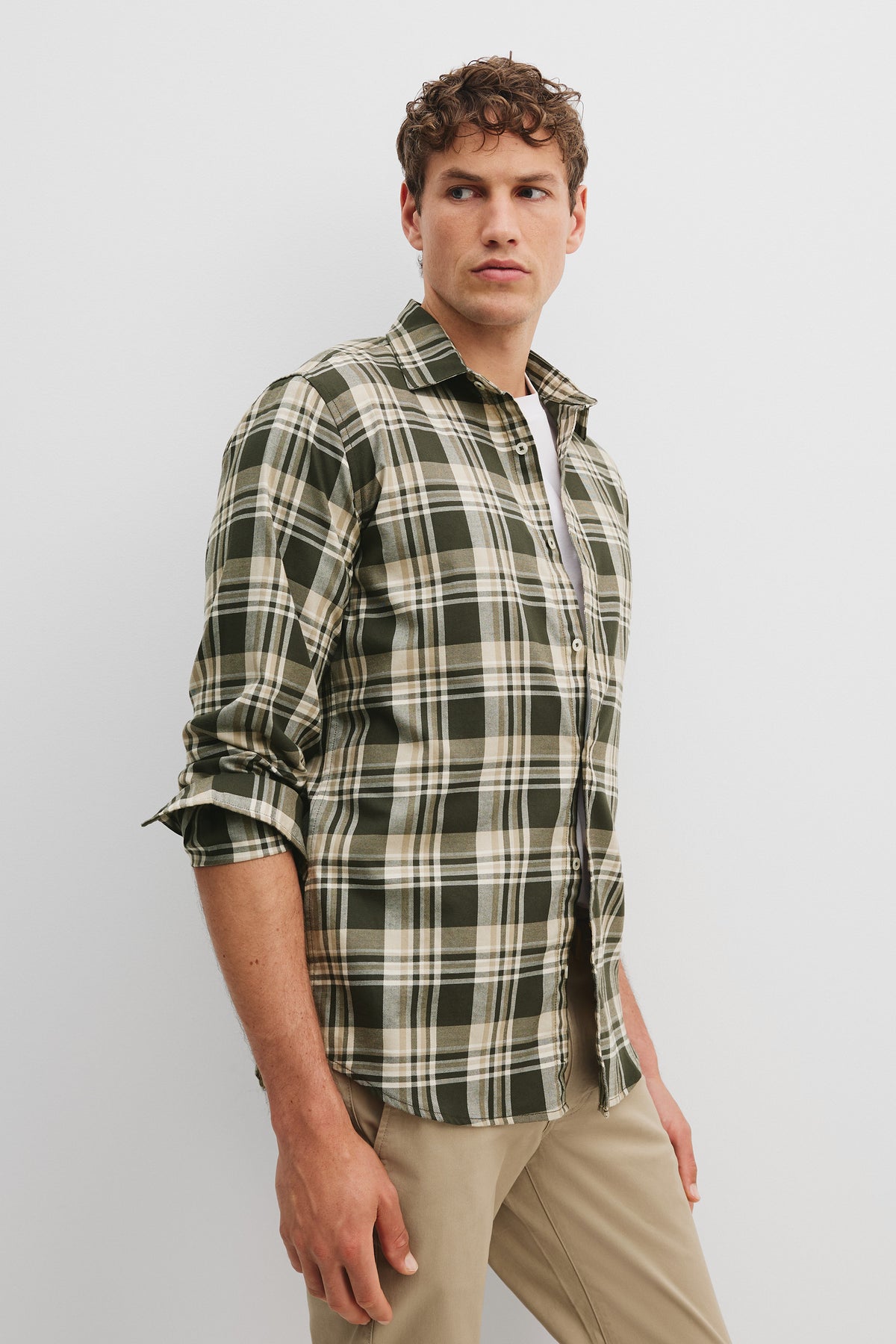 Regular Fit Australian Cotton Flannel Check Shirt