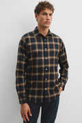 Regular Fit Australian Cotton Flannel Check Shirt