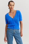 Fluffy V-Neck Knit