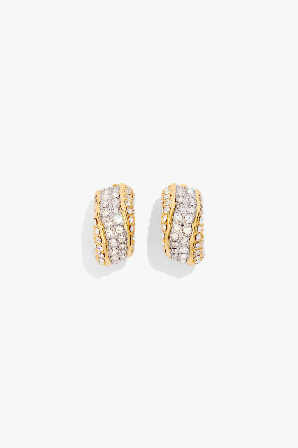 Crystal Clip On Earring