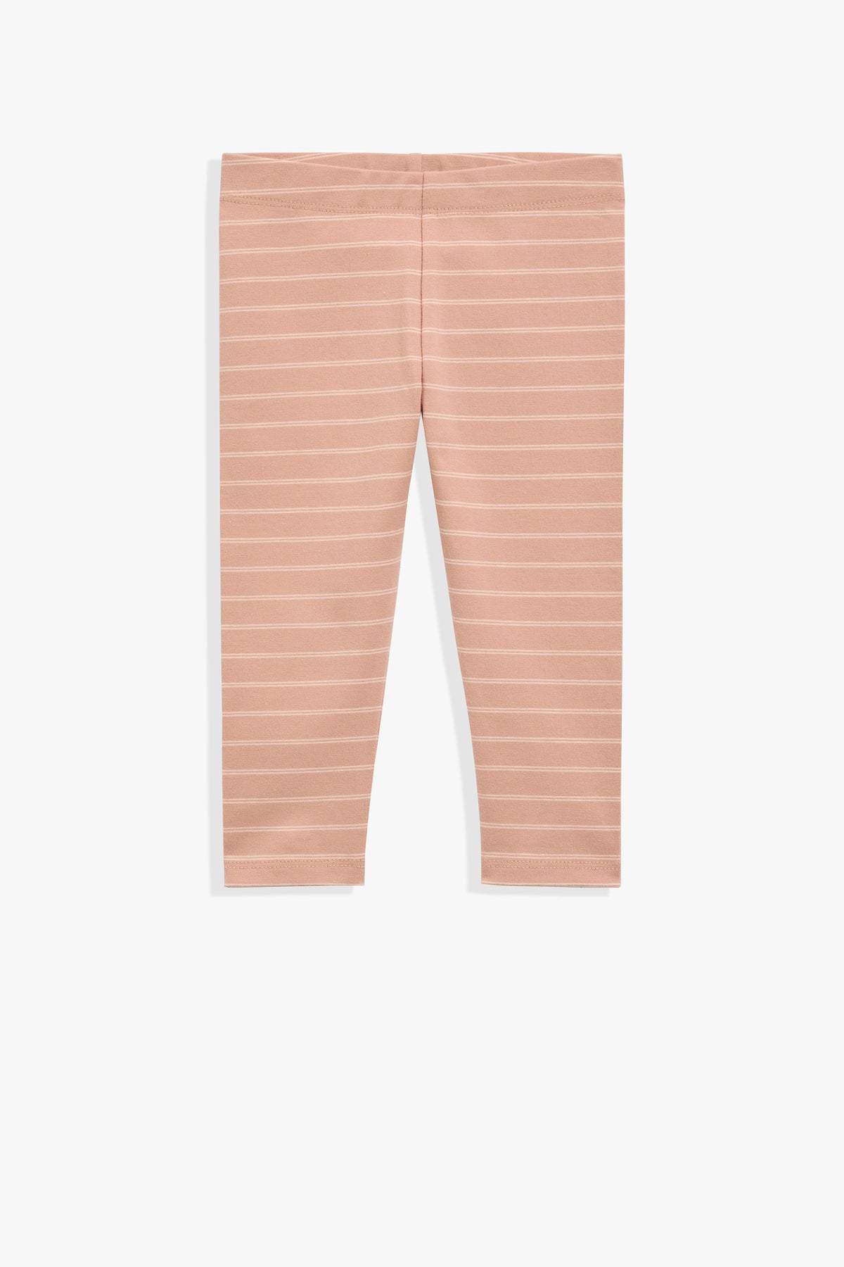 Cotton Blend Stripe Legging
