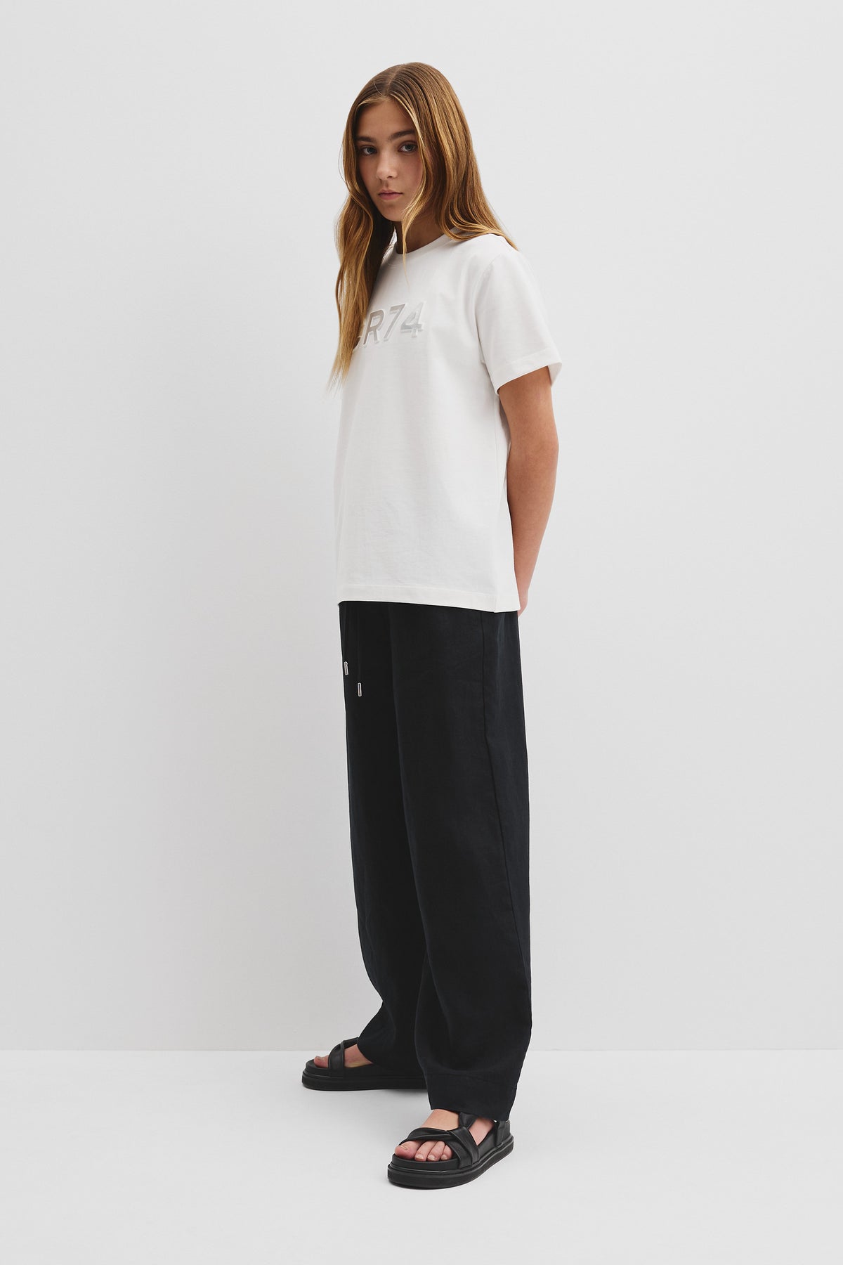 Teen Organically Grown Linen Pant