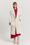 Textured Longline Coat