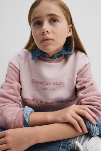 Australian Cotton Splice Logo Sweat