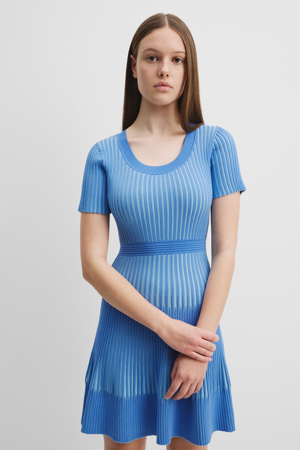 Teen Stripe Knit Dress