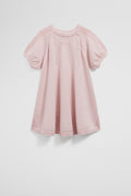 Organically Grown Cotton Pointelle Knit Dress