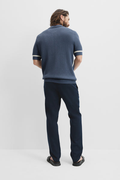 Cotton Textured Knit Shirt