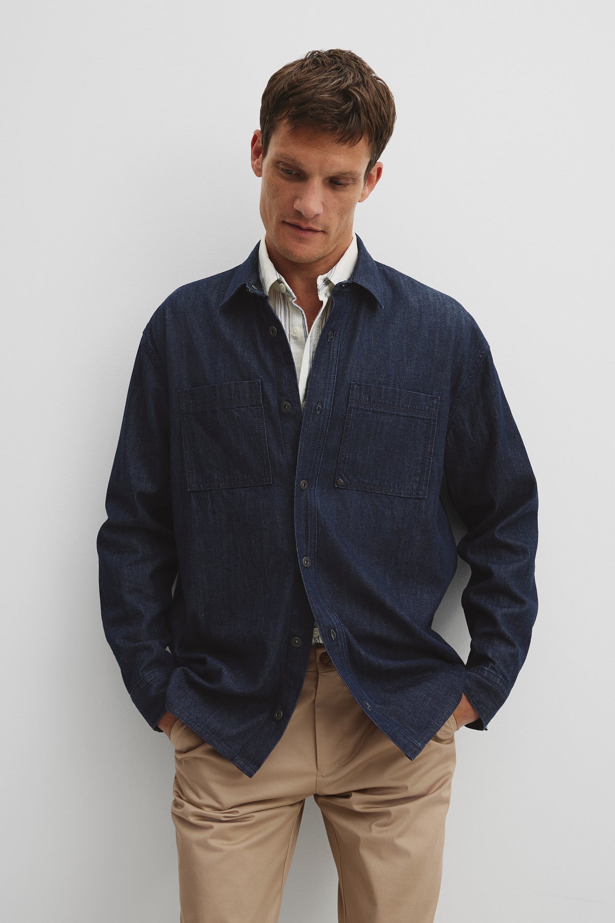 Relaxed Fit Denim Shirt