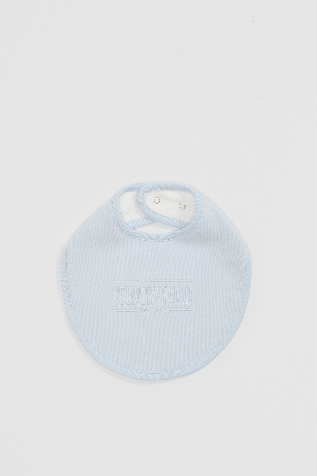 Organic Heritage Embroidered Bib