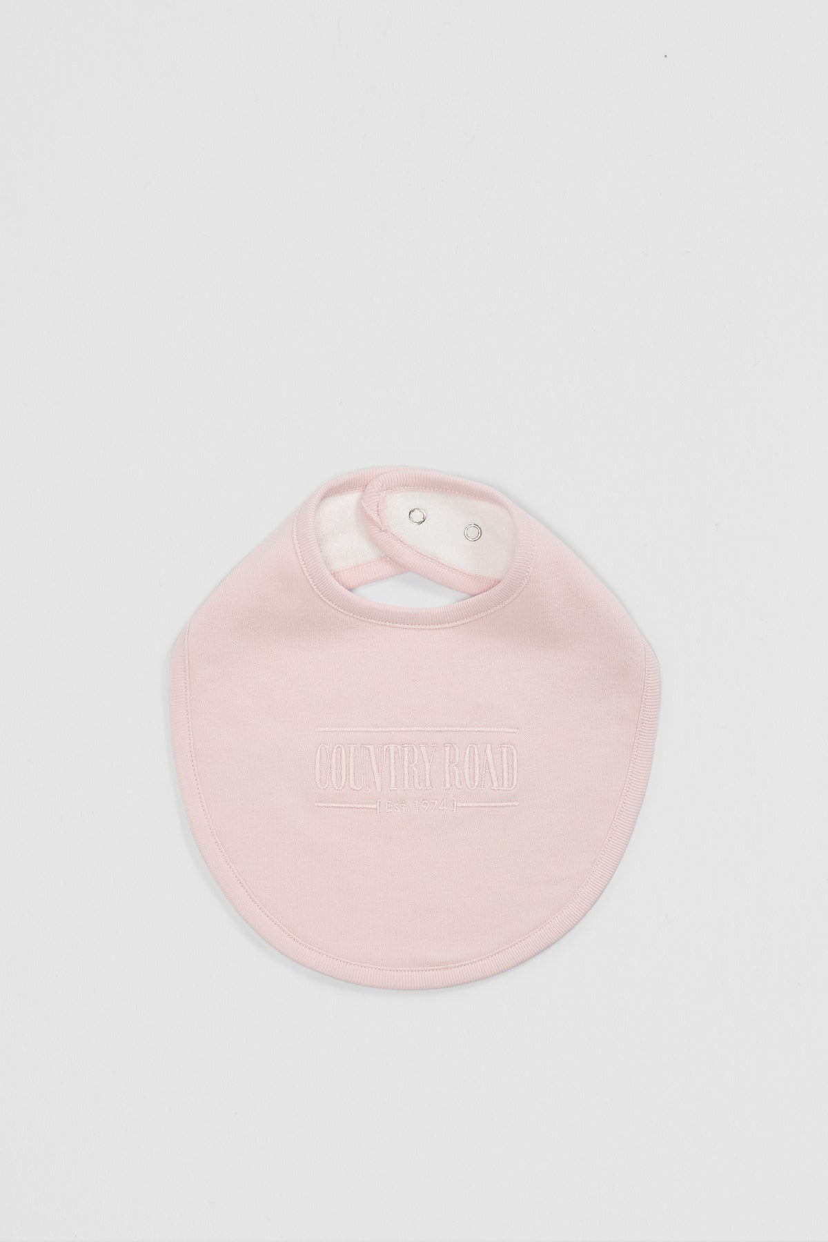 Organic Heritage Embroidered Bib