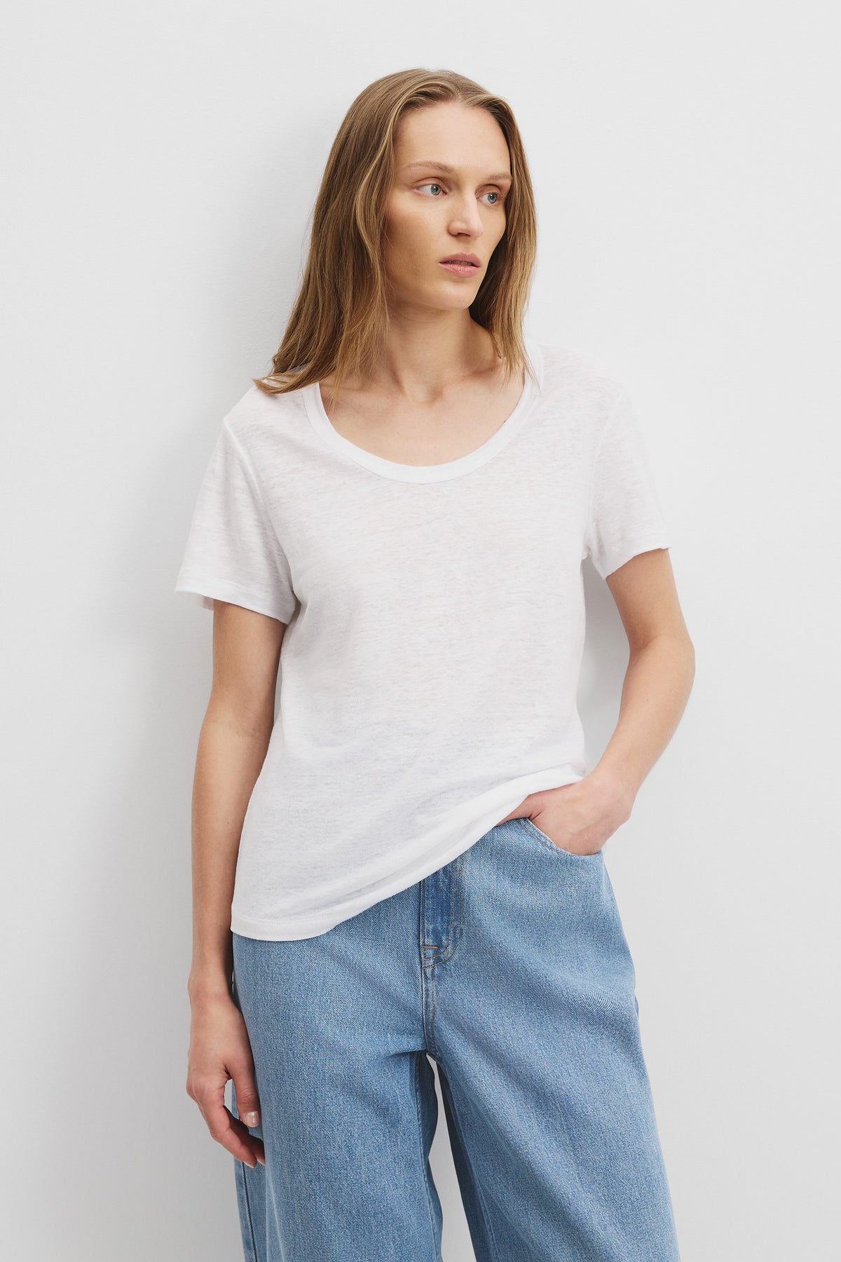 Linen Jersey T-Shirt