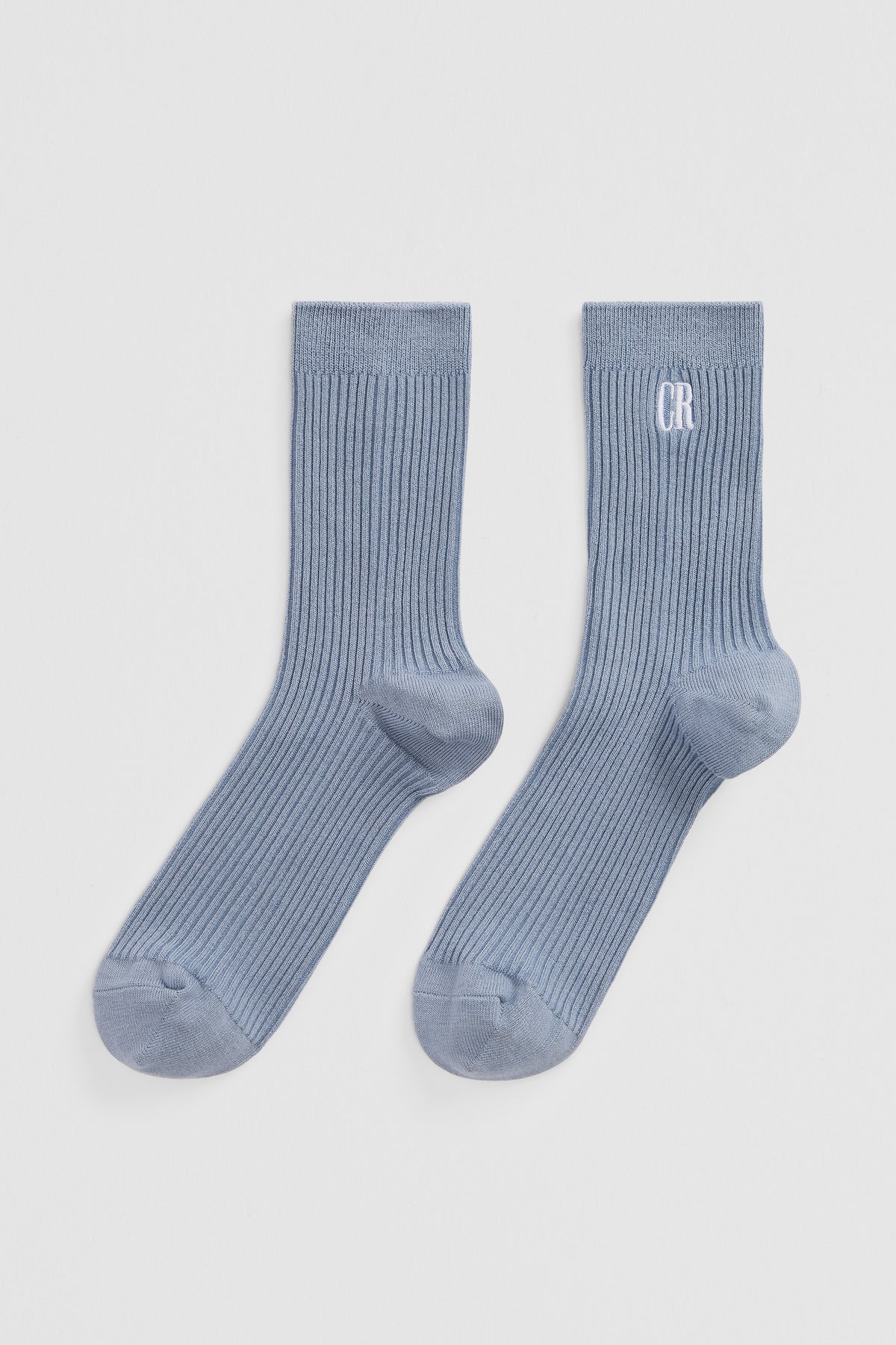 Australian Cotton Blend Cr Ribbed Three Quarter Crew Sock