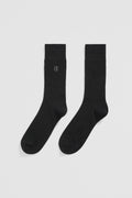 Australian Cotton Blend Cr Rib Crew Sock