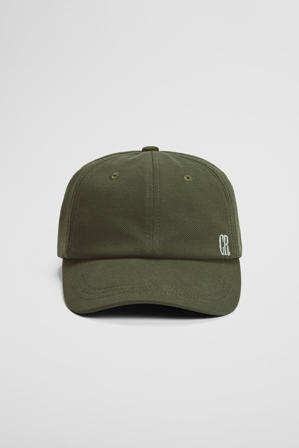 Cotton Pique Logo Cap
