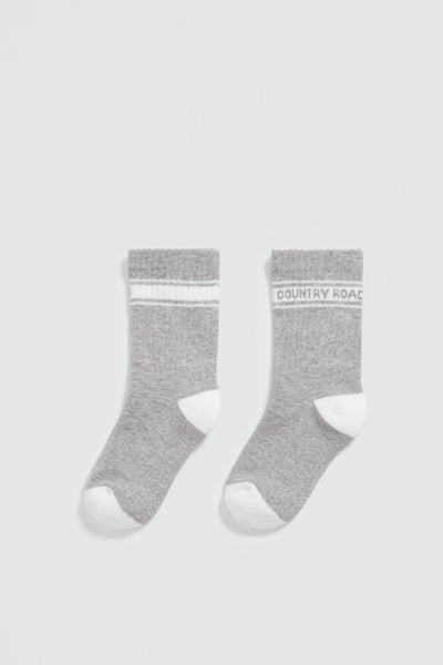 Organically Grown Cotton Blend Cr Sport Crew Sock