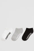 Organically Grown Cotton Blend Cushion Sock Pack Of 3