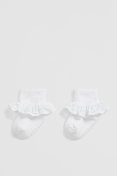 Rib Frill Sock
