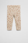 Organically Grown Cotton Blend Animal Legging