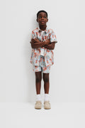 Leopard Check Shirt