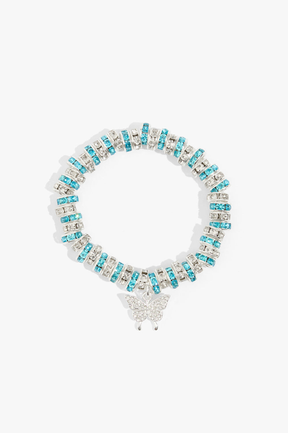 Crystal Charm Bracelet