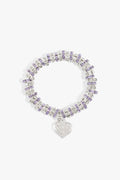 Crystal Charm Bracelet