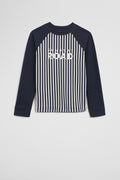 Stripe Logo Rash Vest