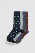 Cotton Blend Handyman Sock Pack Of 4
