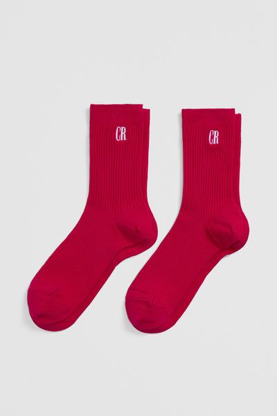 Australian Cotton Blend Cr Ribbed Quarter Crew Sock Pack Of 2