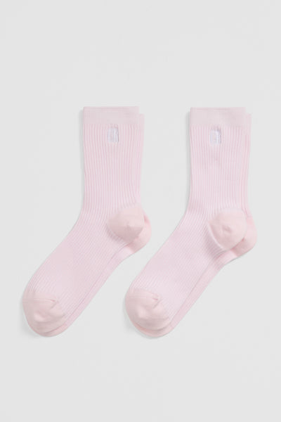 Australian Cotton Blend Cr Ribbed Quarter Crew Sock Pack Of 2