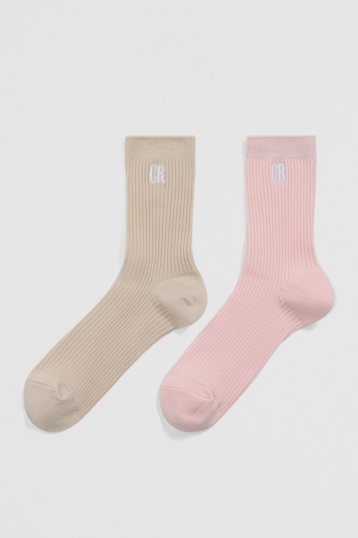 Australian Cotton Blend Cr Ribbed Quarter Crew Sock Pack Of 2
