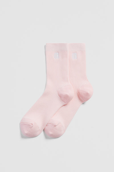 Australian Cotton Blend Cr Ribbed Quarter Crew Sock Pack Of 2