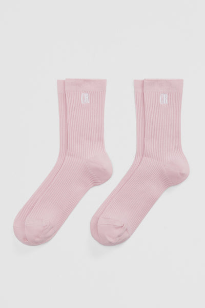Australian Cotton Blend Cr Ribbed Quarter Crew Sock Pack Of 2