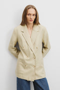 Grown Linen Relaxed Blazer
