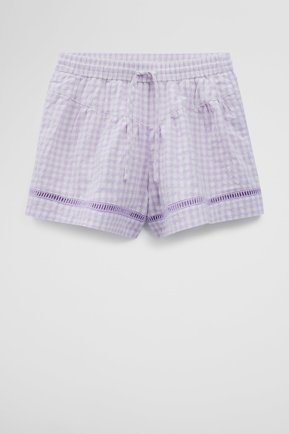 Cotton Check Short